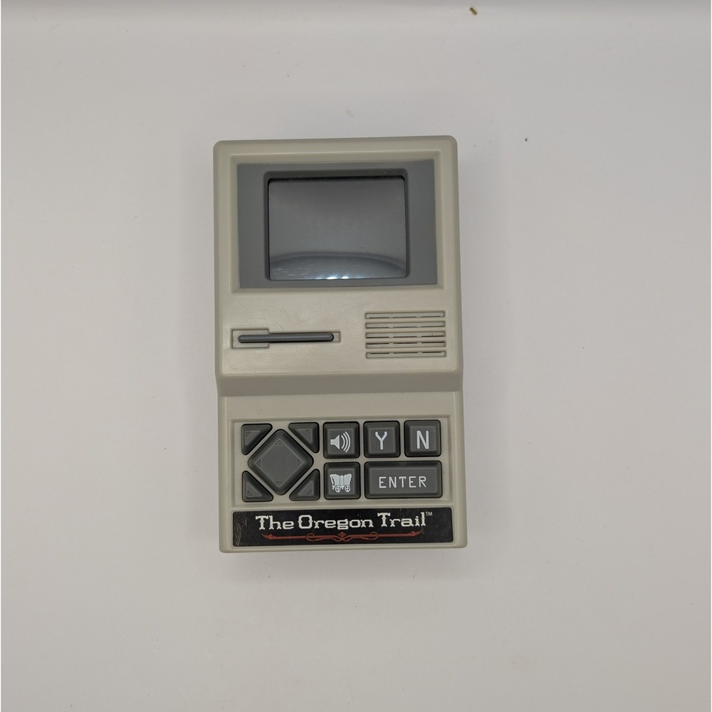 The Oregon Trail Handheld Electronic Game - Retro Computer Travel Edition